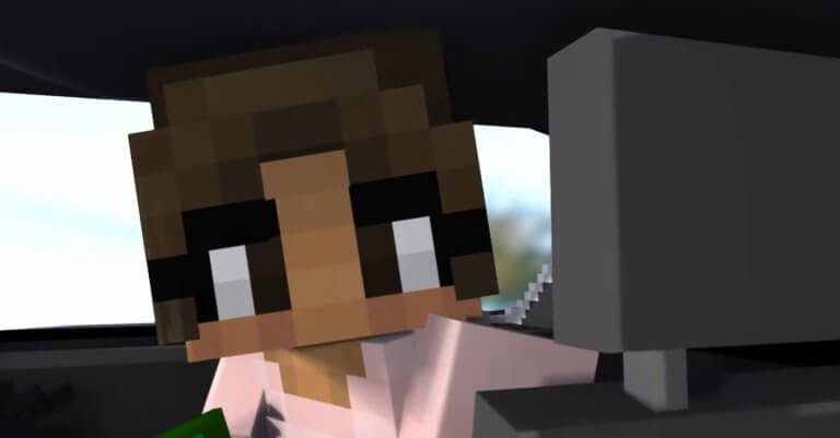 GTA 6-Fan stellt Trailer in Minecraft nach